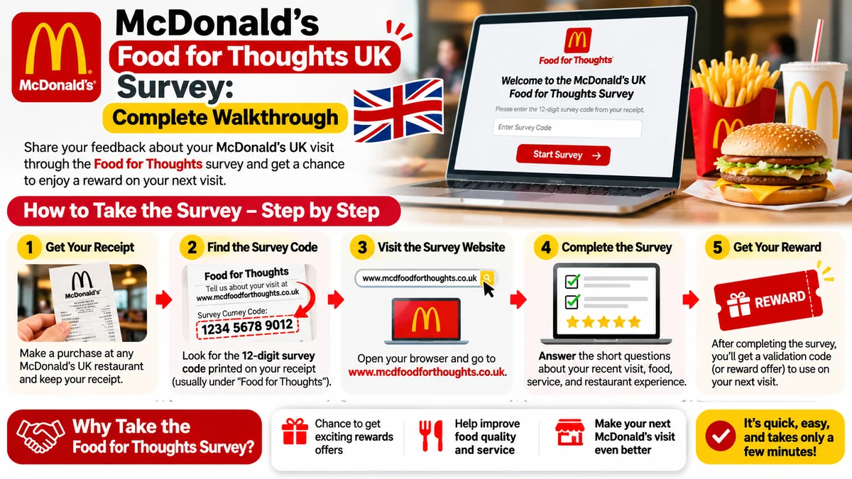 Laptop displaying an illustrative survey interface — original illustrative image, not an official photograph